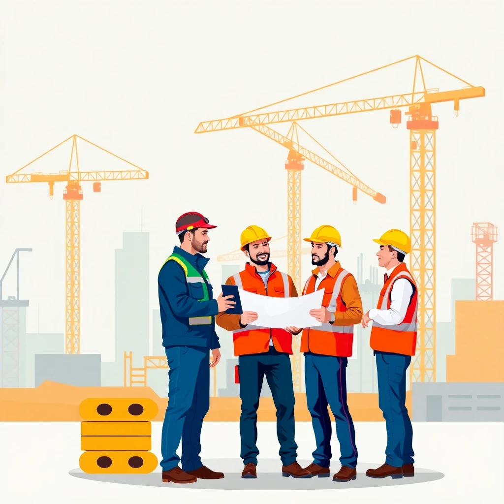 Construction team planning