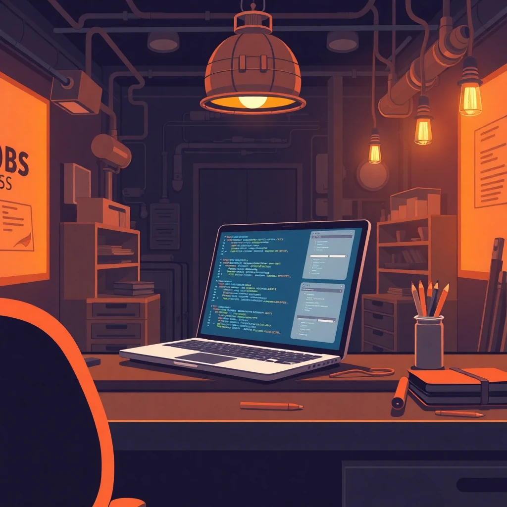 High-end tech job setting