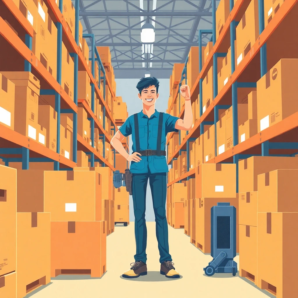 Entry-level warehouse job