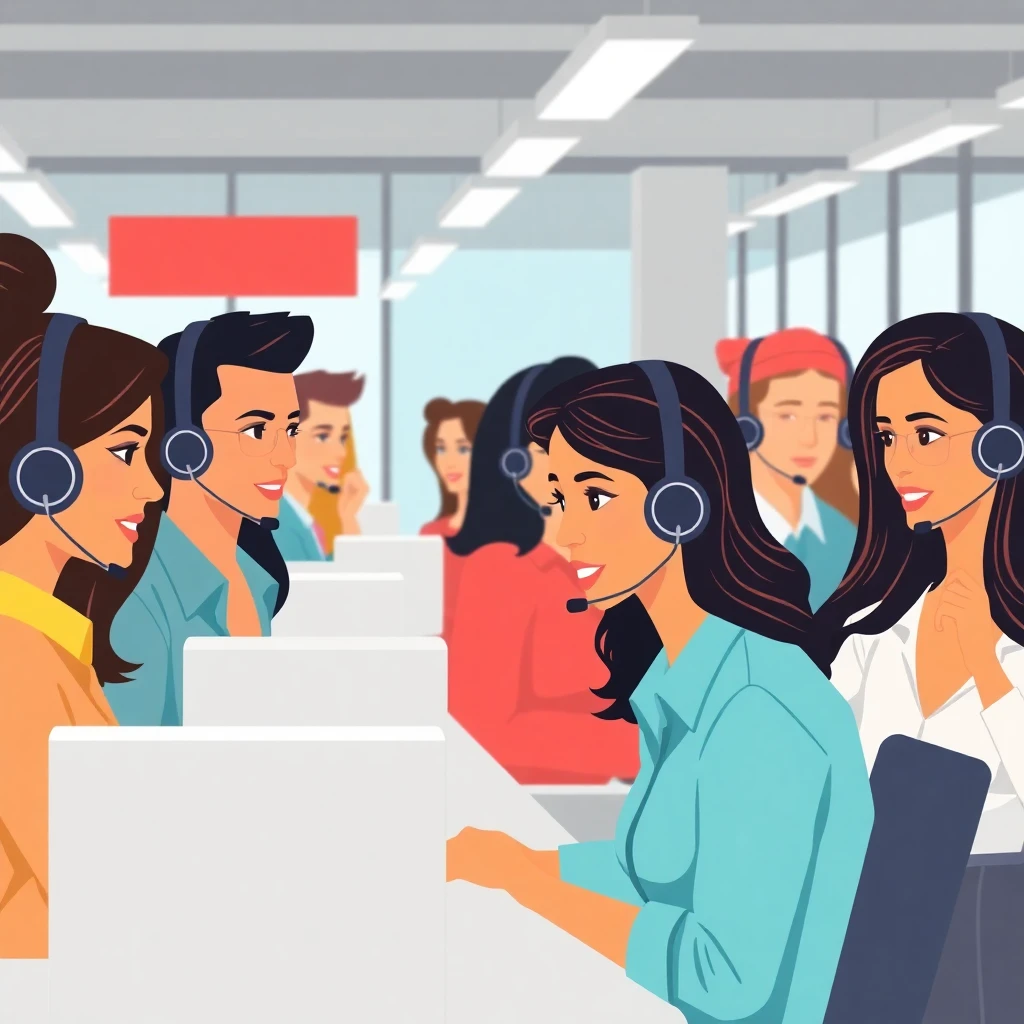 Customer service call center
