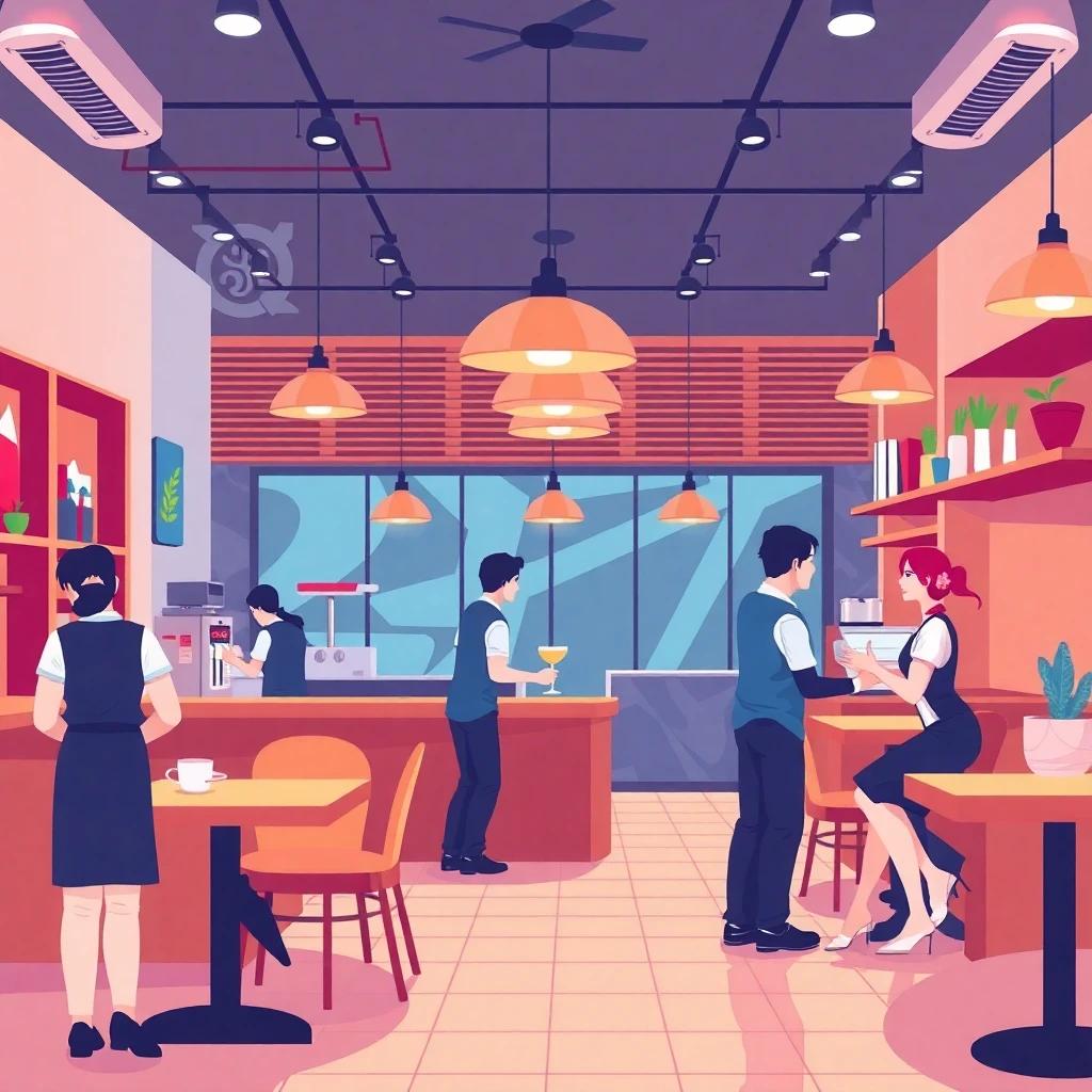 Dynamic restaurant scene