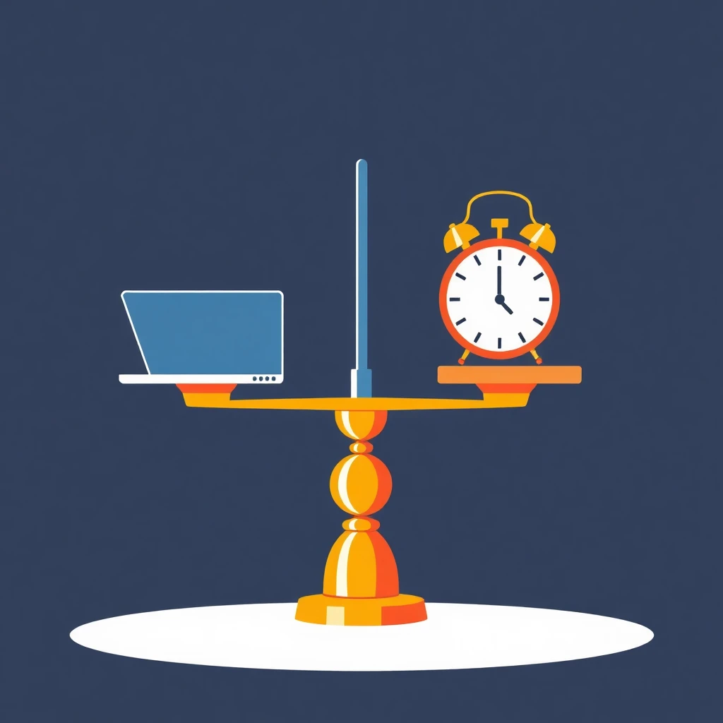 Work-life balance in tech jobs