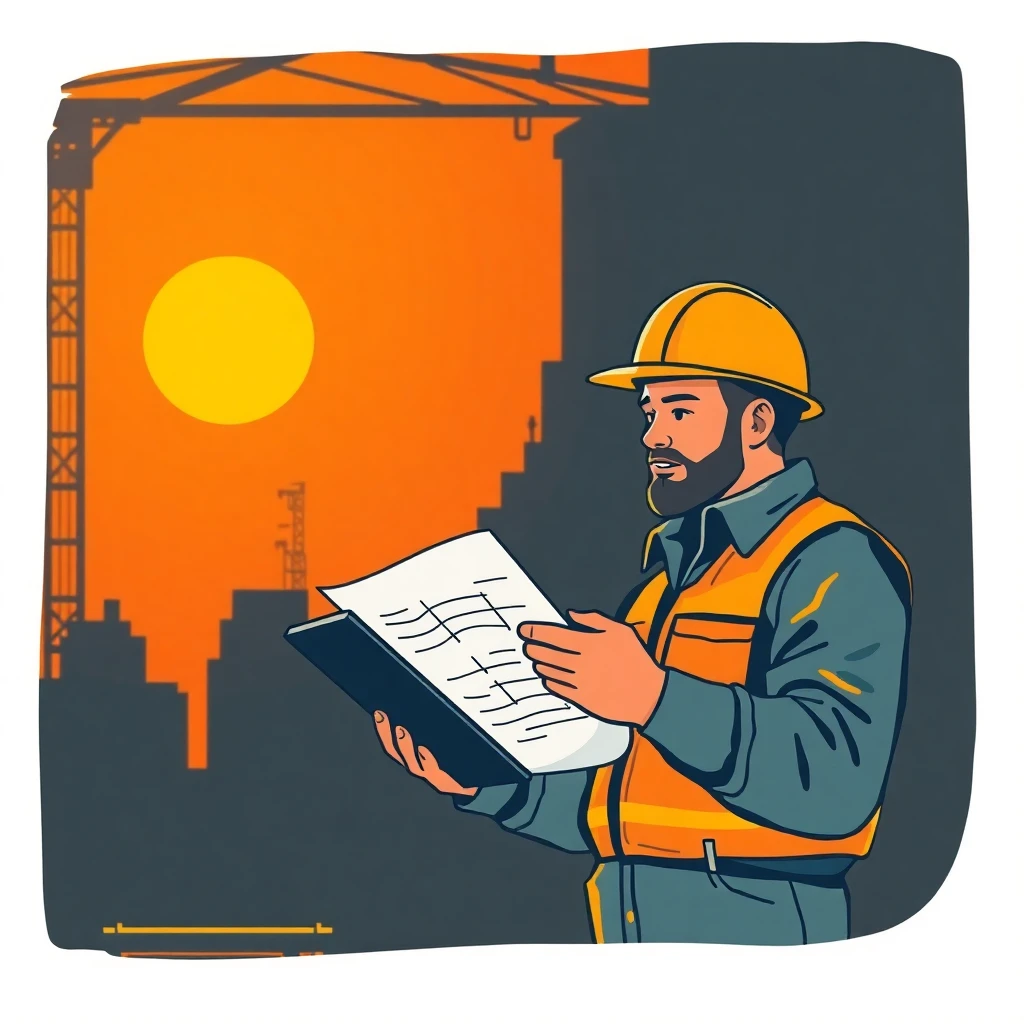 Modern construction work