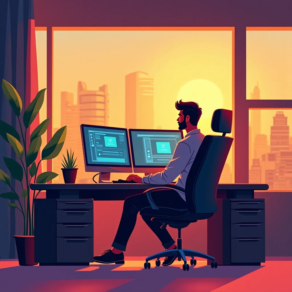 Premium customer service job setup