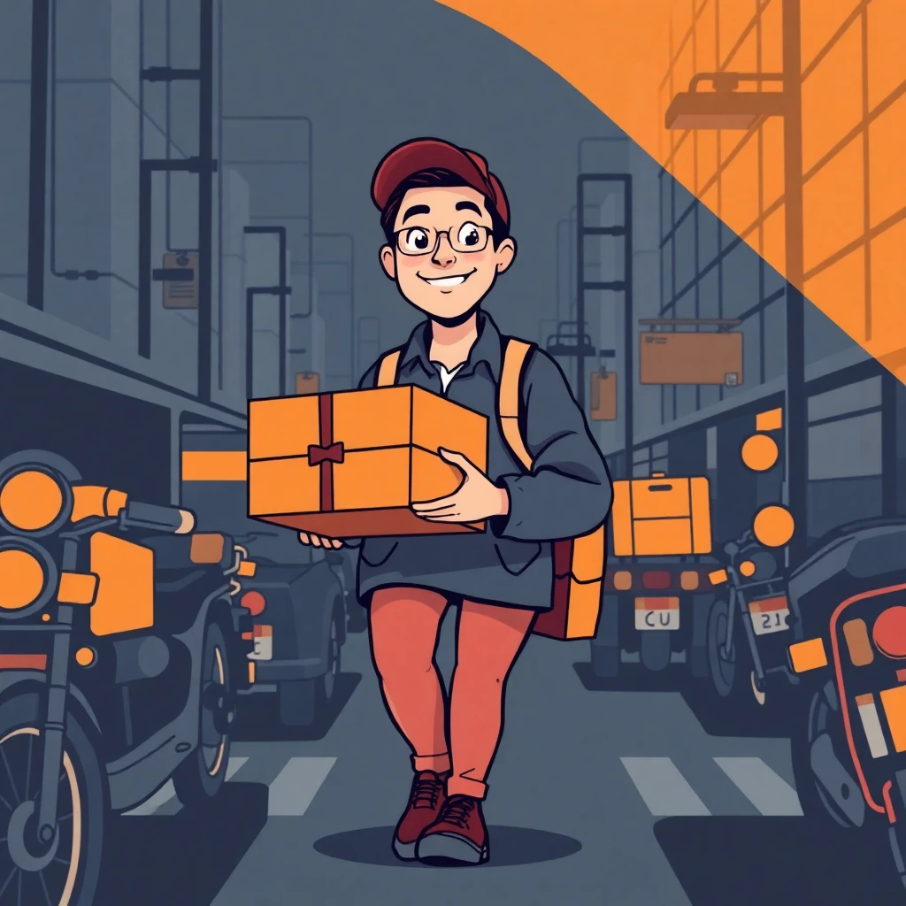 High-paying delivery job