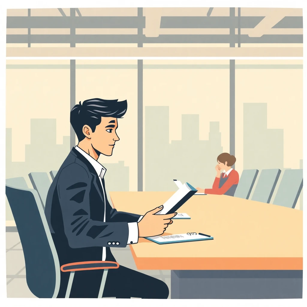 Entry-level finance job setting
