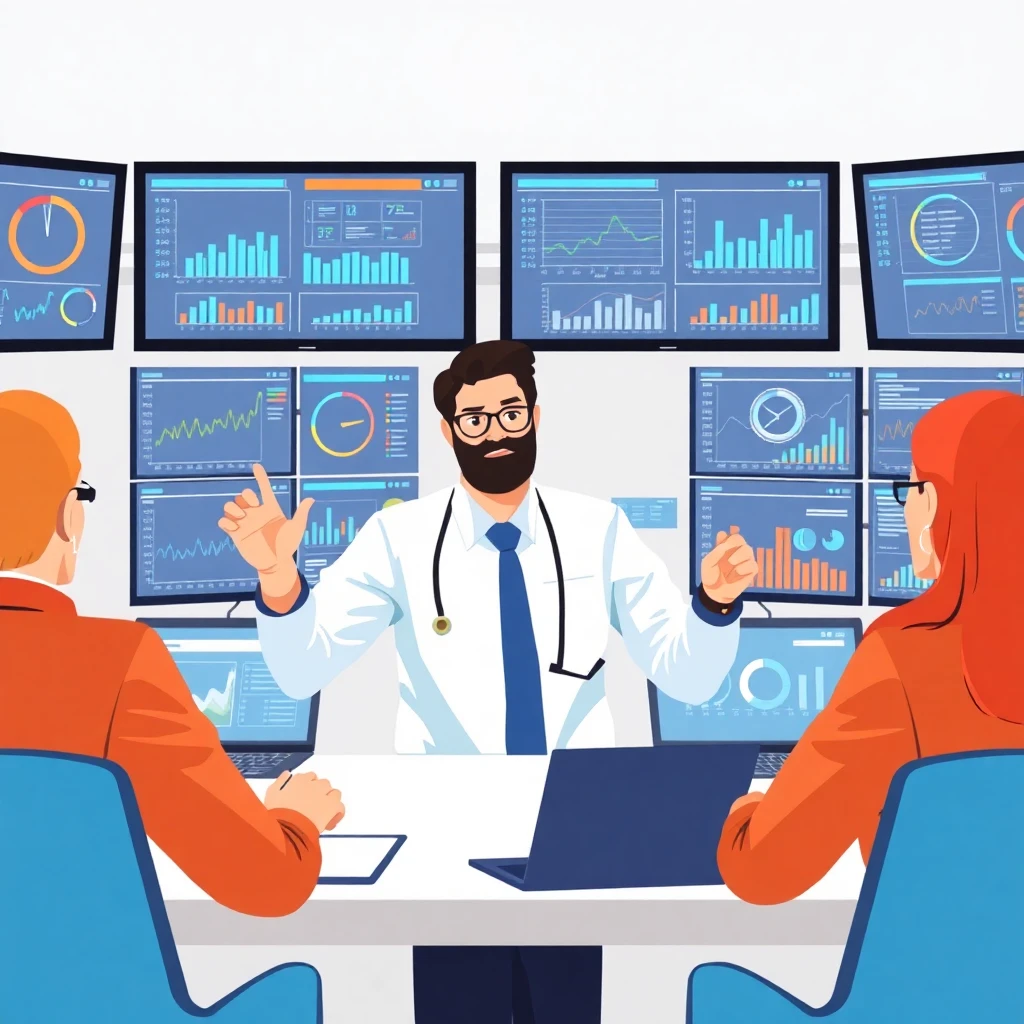 Senior IT professional in a team meeting