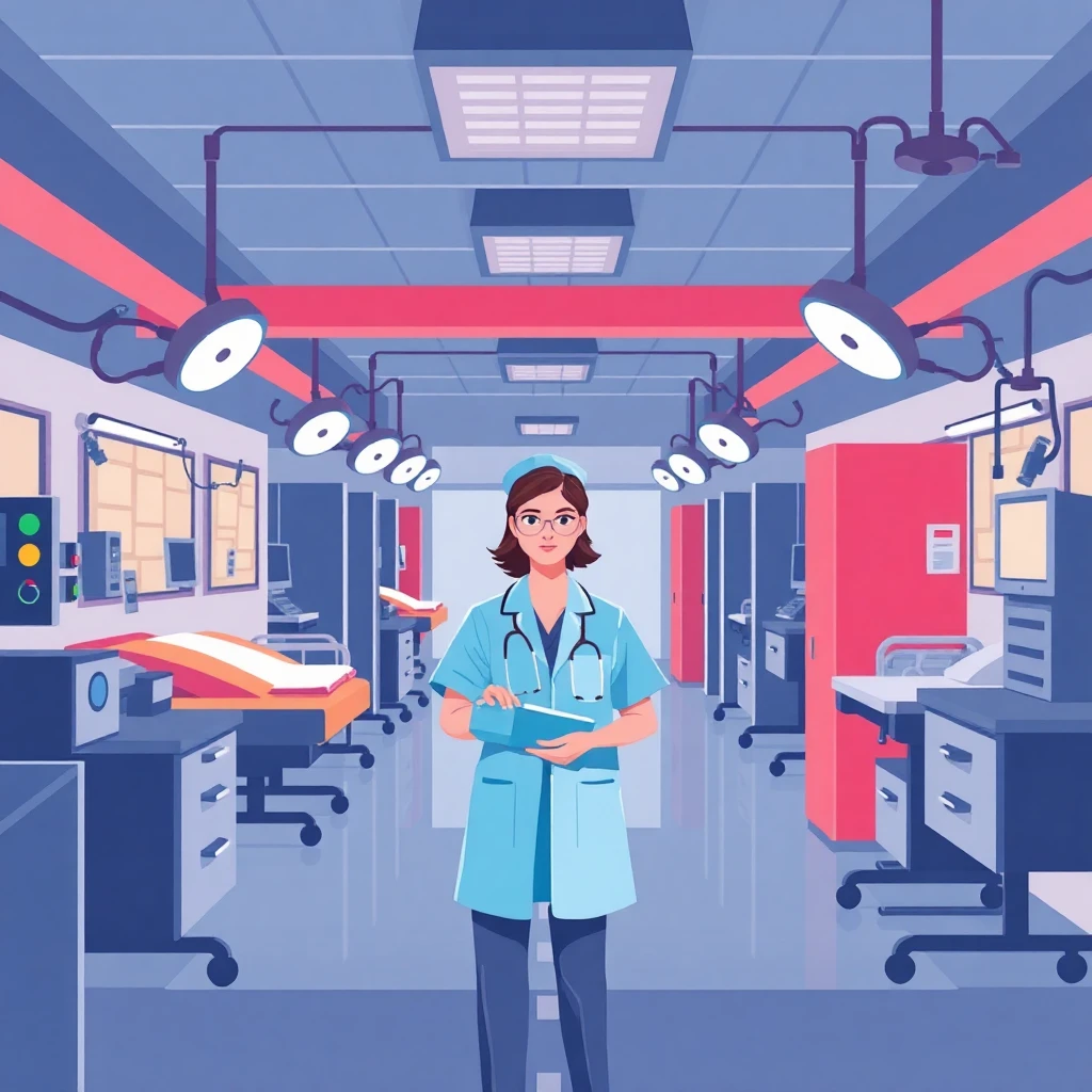 Nurse manager in action