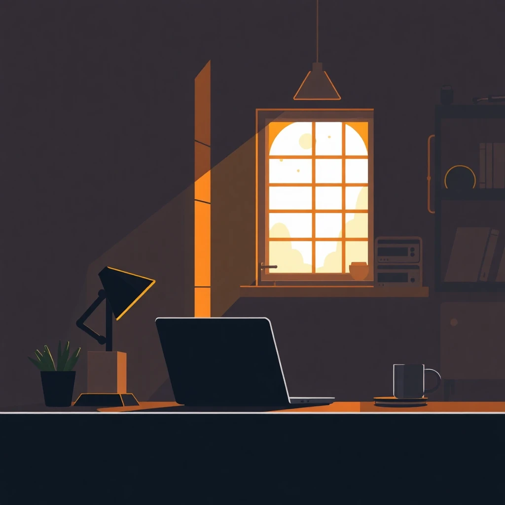 Home office for remote work