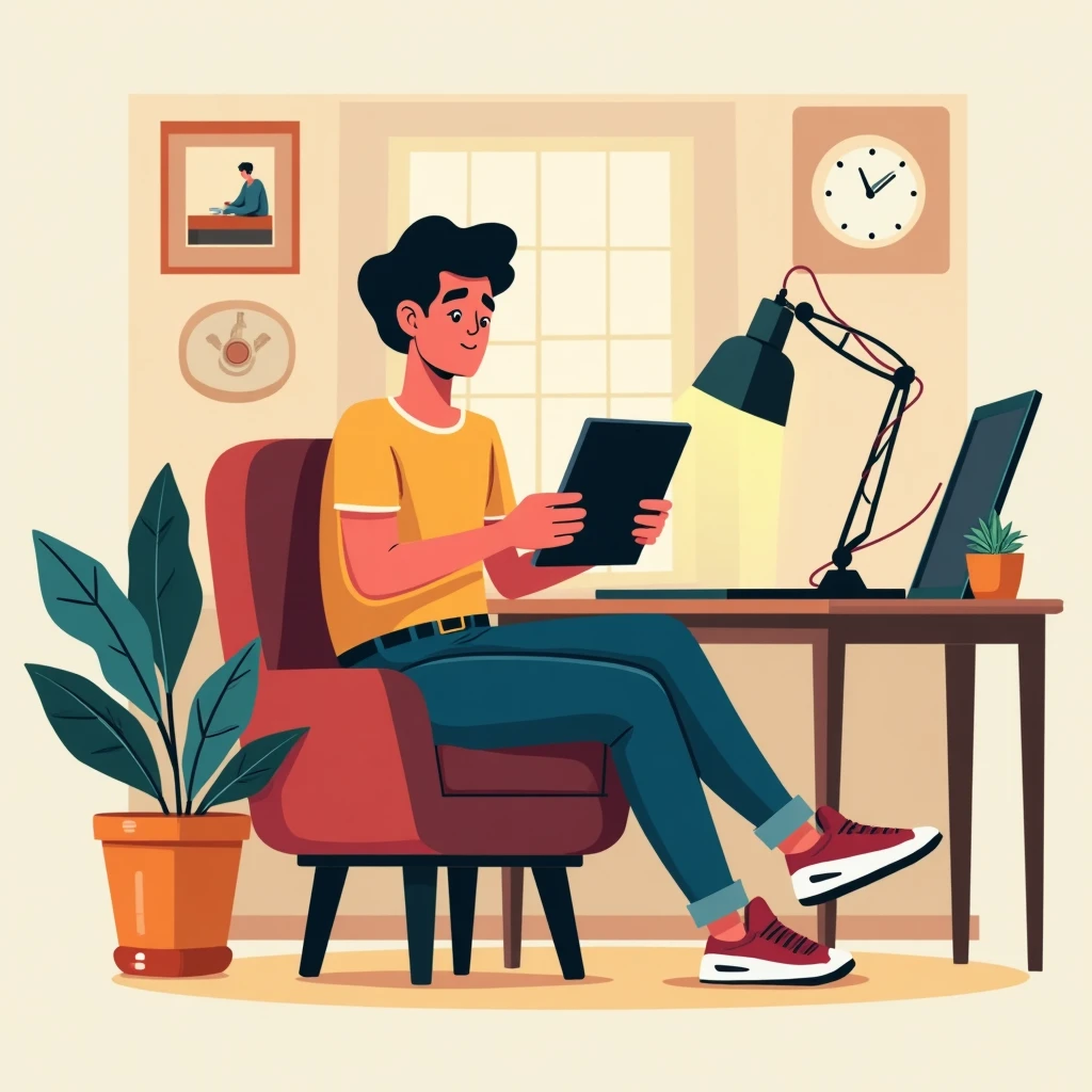 Flexible remote work setting