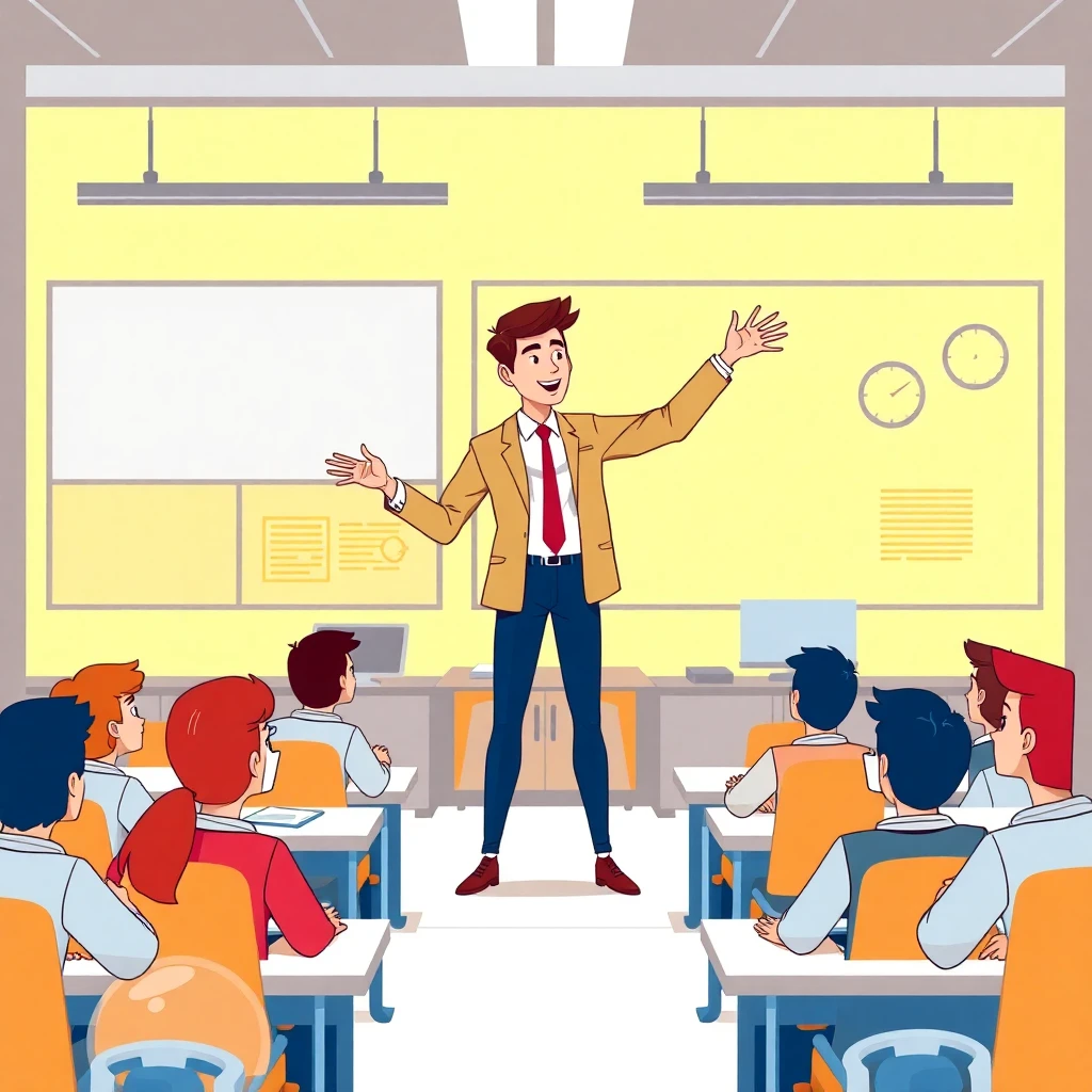 Engaging teaching environment