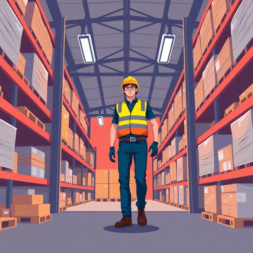 Entry-level warehouse job