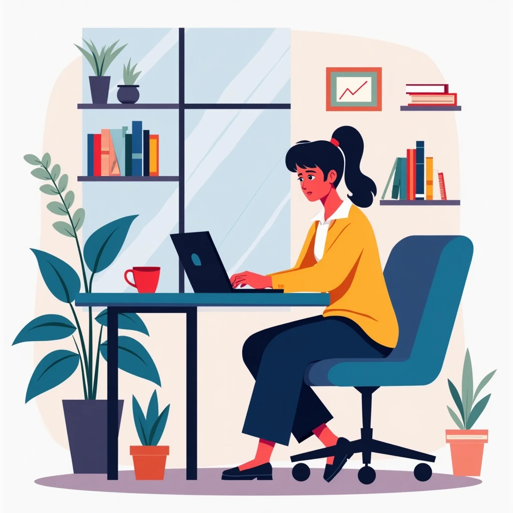 Full-time remote work setup