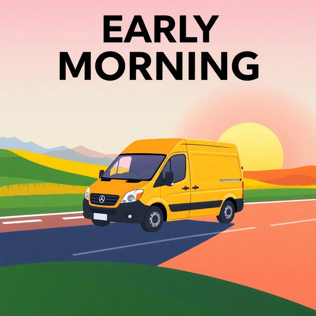 Early morning delivery