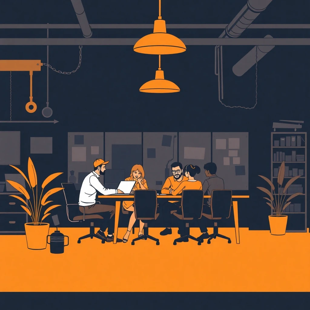 Company culture meeting