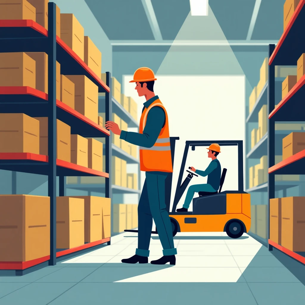 Traditional warehouse work