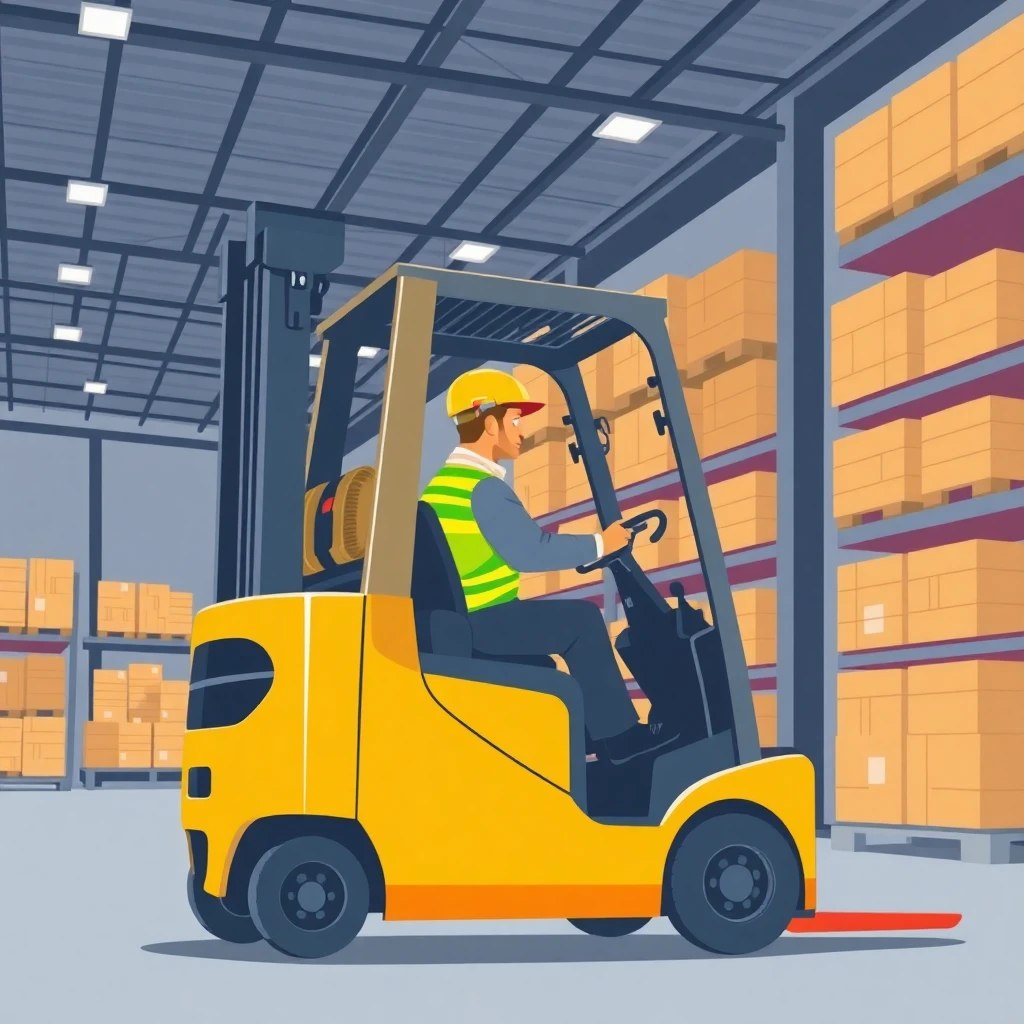Forklift operation