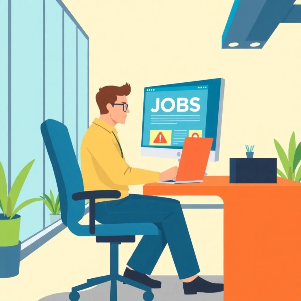 Job seeker evaluating options