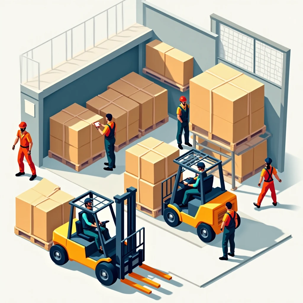 Hands-on warehouse work
