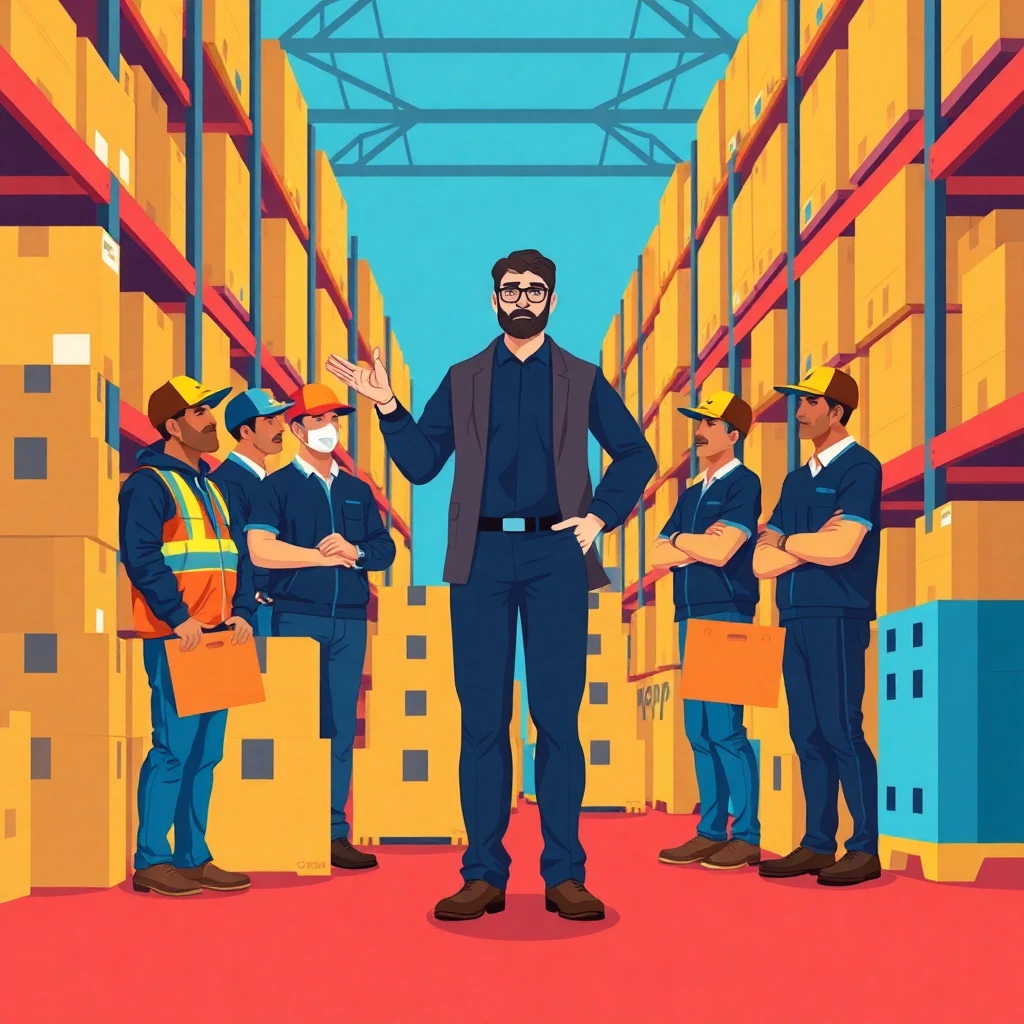 Warehouse team leader