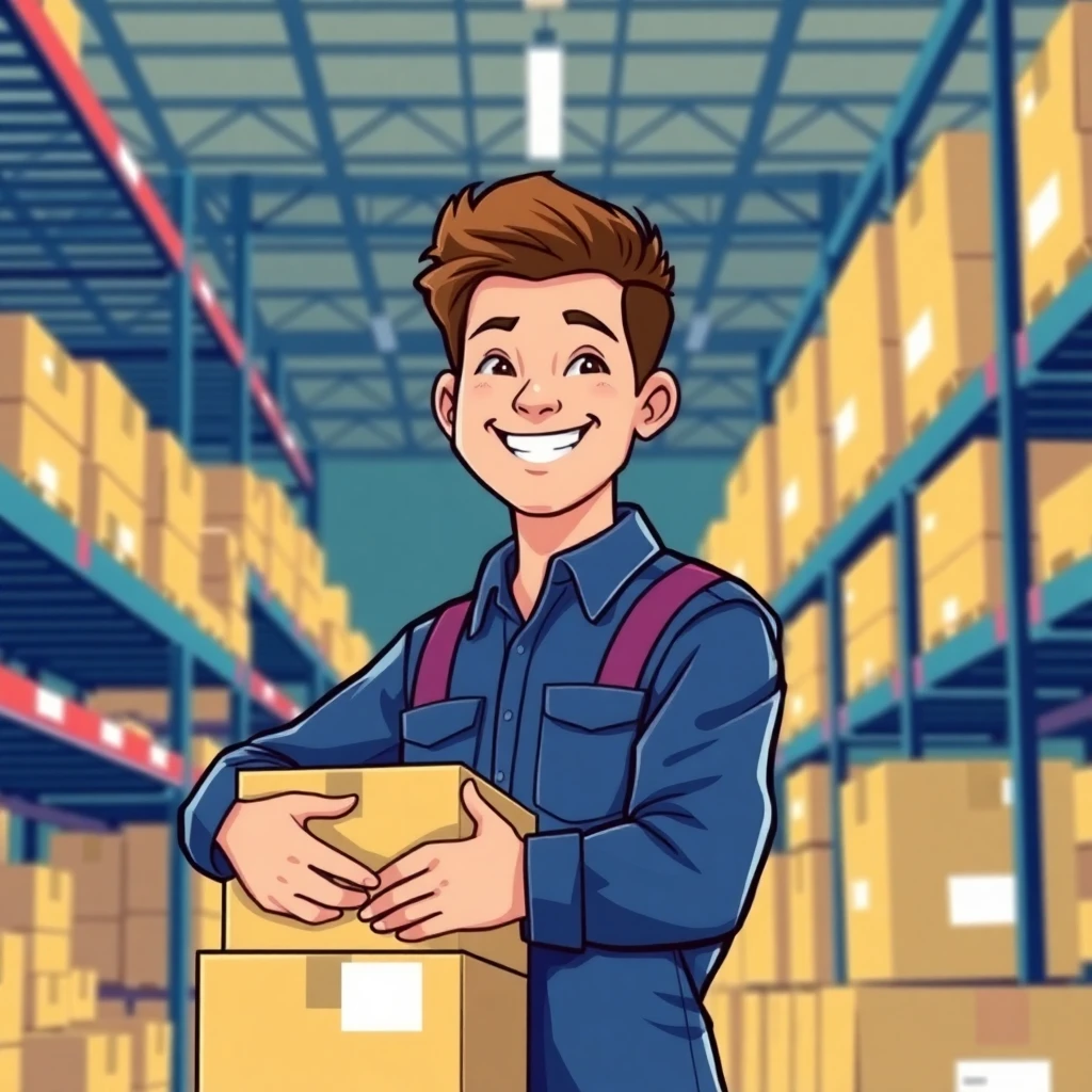 Entry-level warehouse job