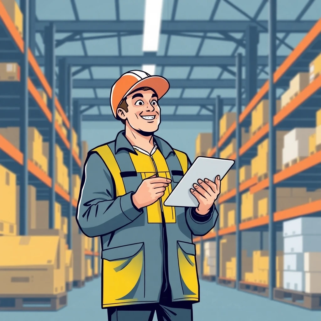 Modern warehouse technology