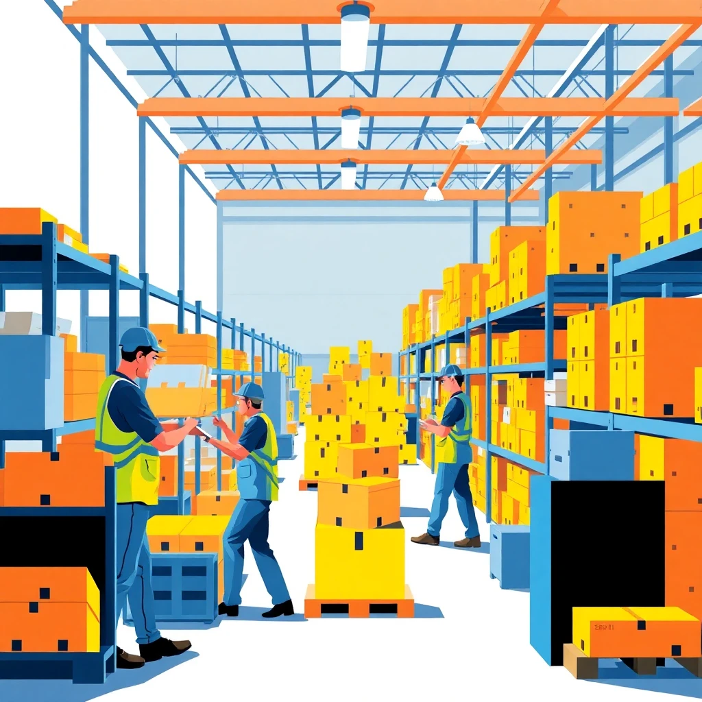 Warehouse efficiency in action