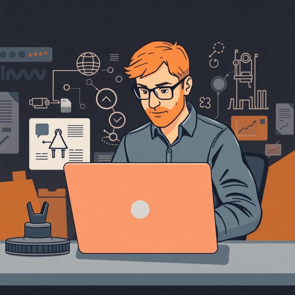 Software-Entwickler bei der Arbeit