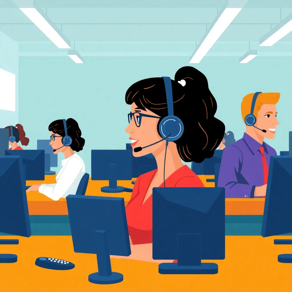 Structured customer support environment