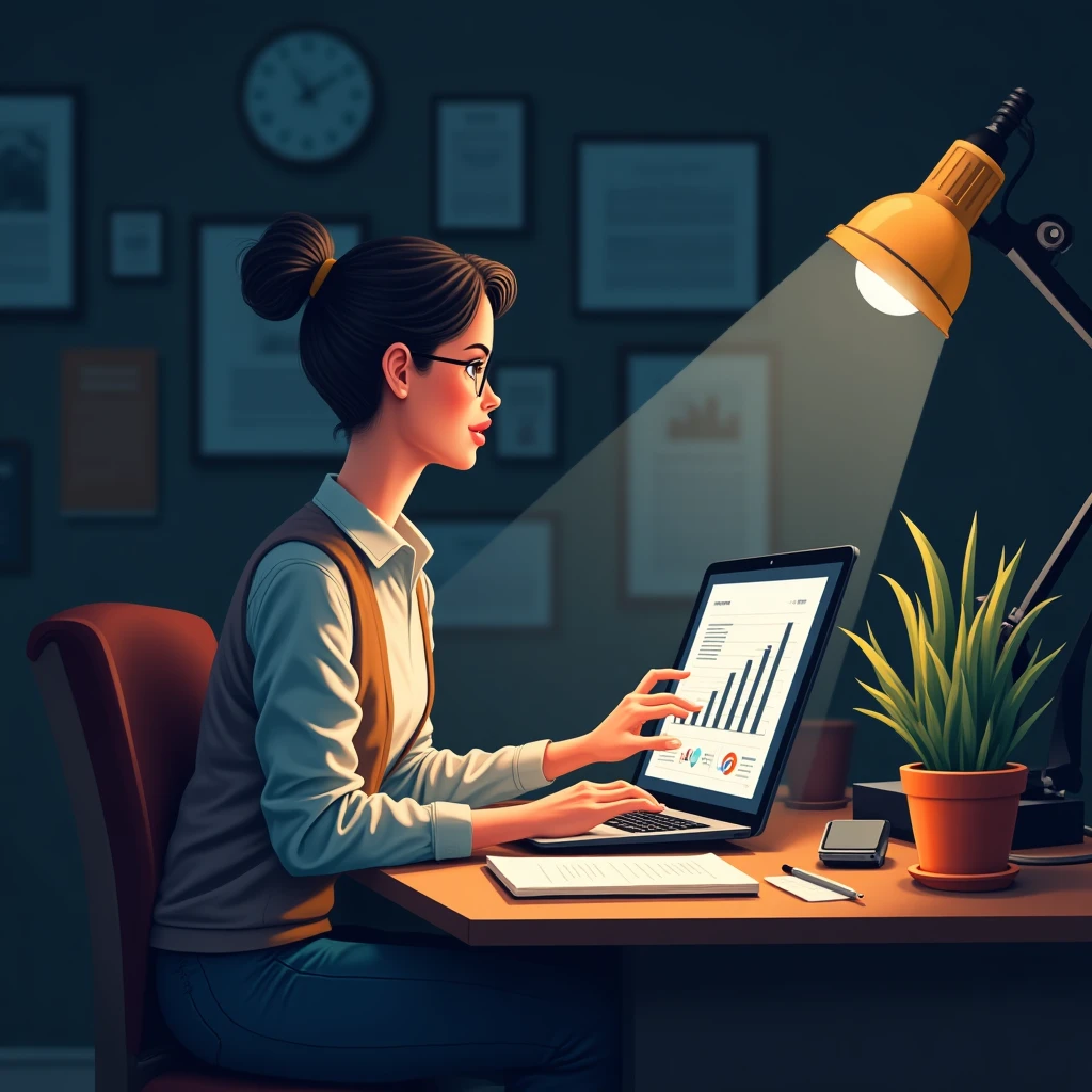 Career growth in office jobs