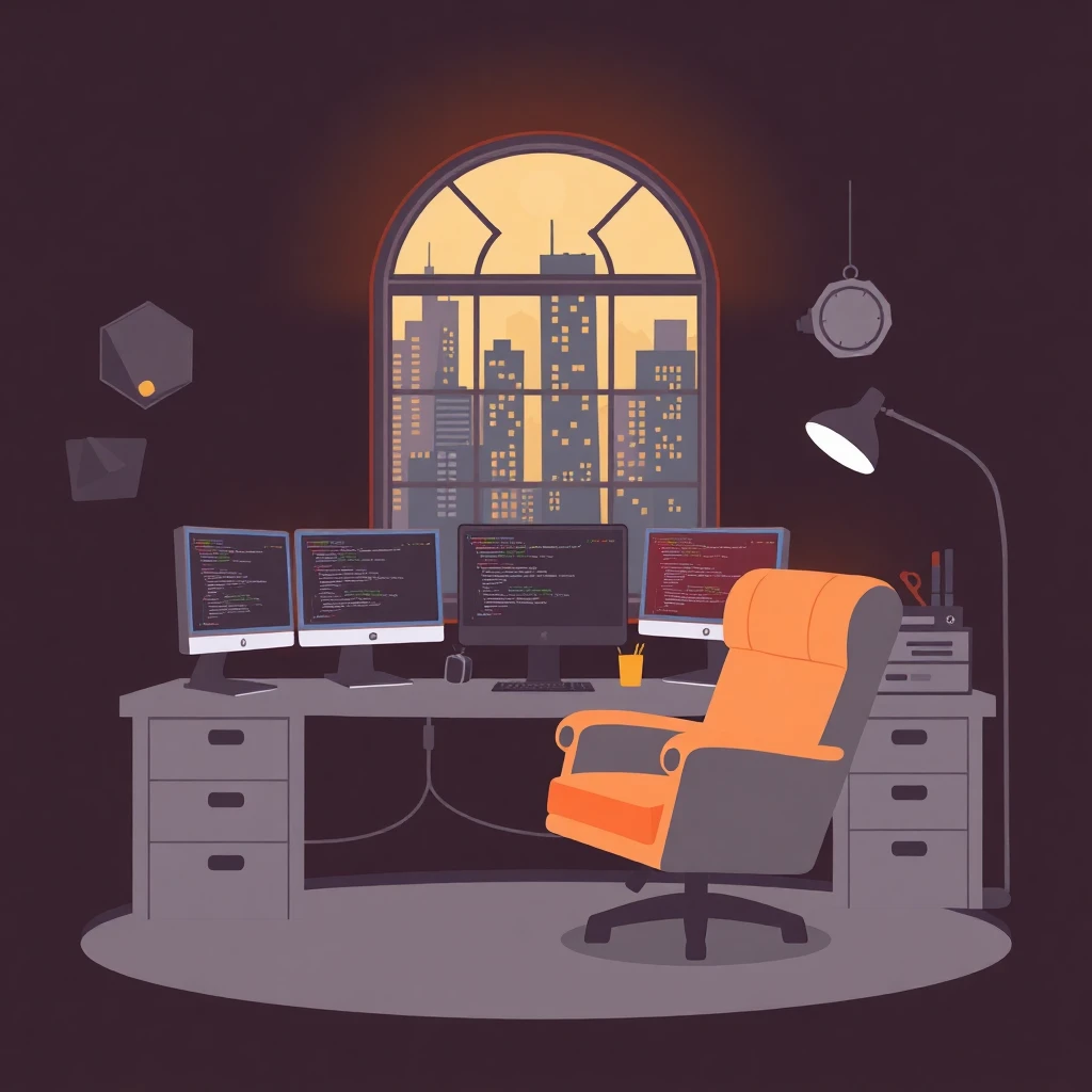 Home office setup for remote work