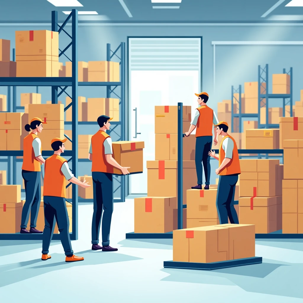 Modern warehouse