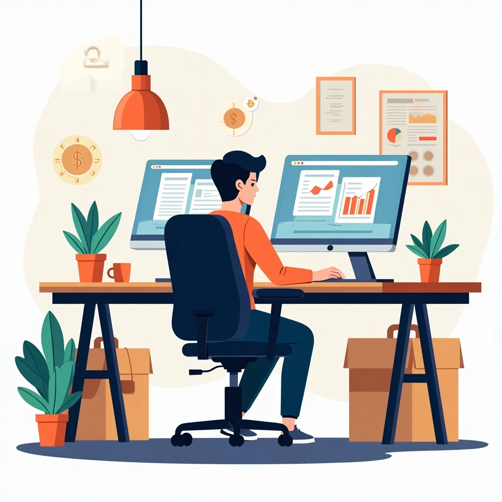 High-responsibility remote work setup