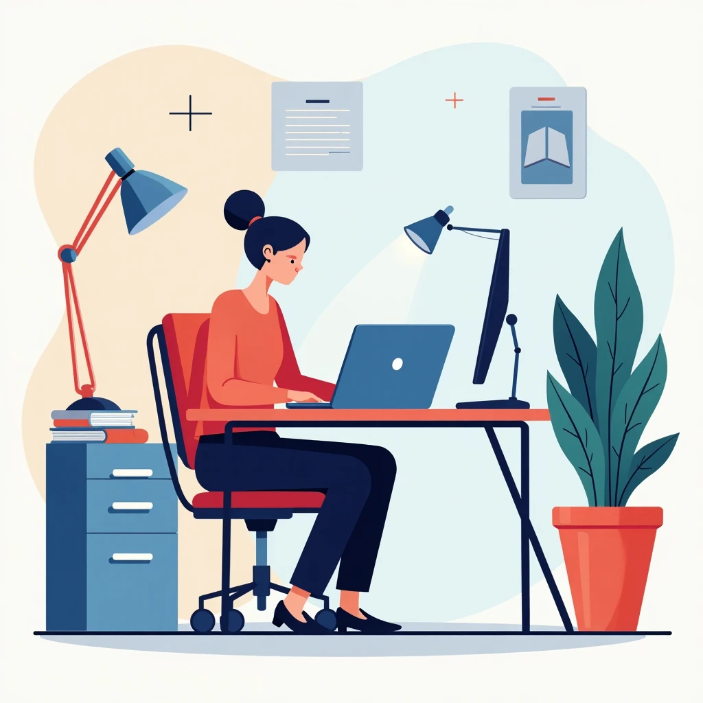 Entry-level admin workspace