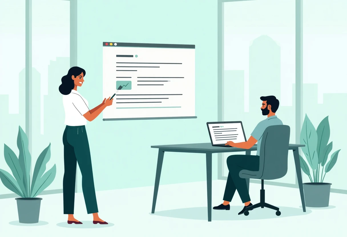 Reviewing job listings