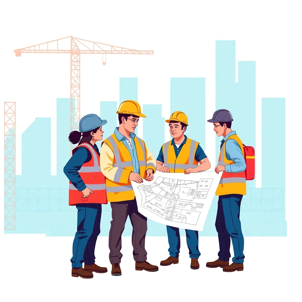 Construction team planning