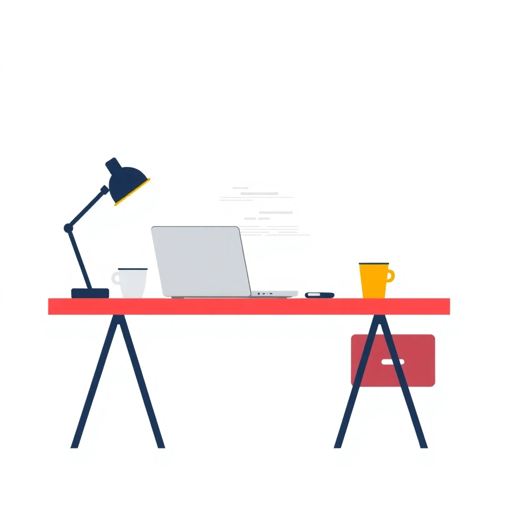 Budget-friendly work setup